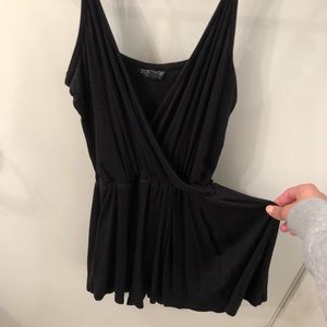 Black Topshop romper